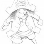 Pencil sketch in Sketchbook Pro.